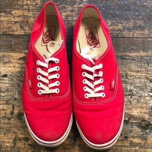 Red Classic Vans!